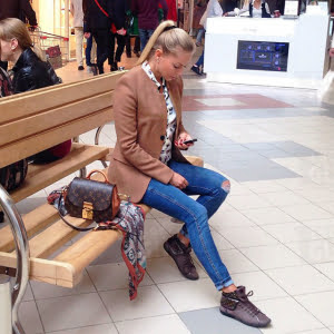 Galina in Paris 