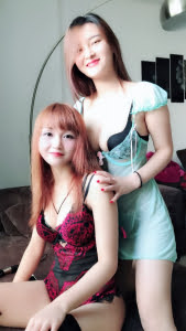 Korea Cherry and Amy 