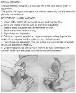 PROSTATE MASSAGE. 